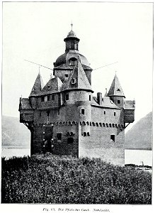Luthmer V - 69 - Kaub Pfalzgrafenstein Nordseite