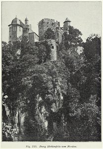 Luthmer III-233-Burg Hohlenfels von Norden