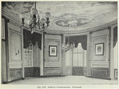 Luthmer III-251-Schloss Oranienstein Festsaal