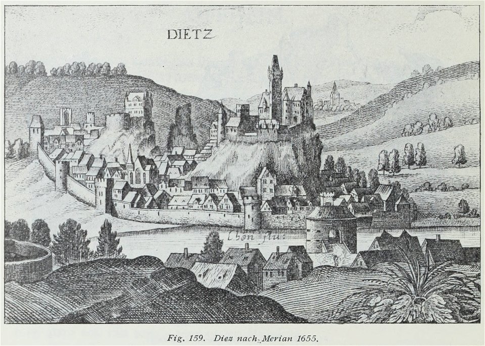 Luthmer III-159-Diez nach Merian 1655