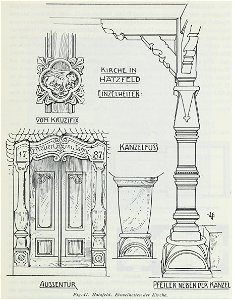 Luthmer IV-041-Hatzfeld Einzelheiten der Kirche
