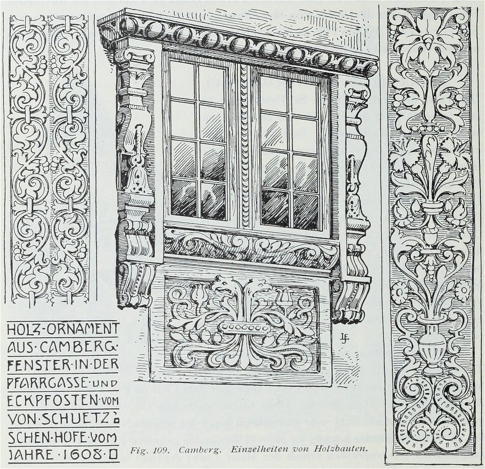 Luthmer III-109-Camberg Einzelheiten von Holzbauten