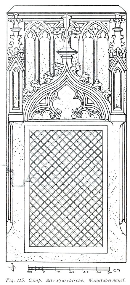 Luthmer V - 115 - Camp Alte Pfarrkirche Wandtabernakel