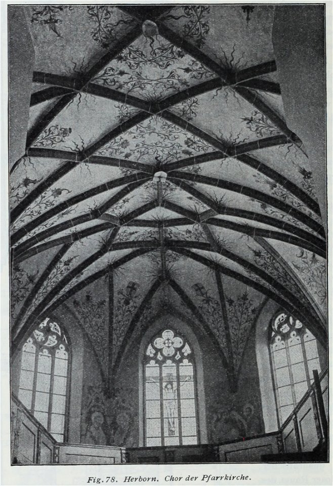 Luthmer IV-078-Herborn Chor der Pfarrkirche