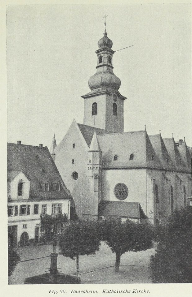 Luthmer VI-090-Rüdesheim katholische Kirche