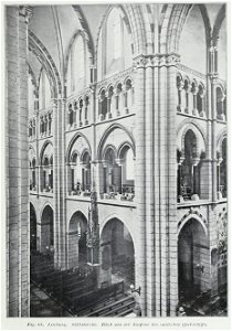 Luthmer III-068-Limburg Stiftkirche Blick aus der Empore des südlichen Querschiffs