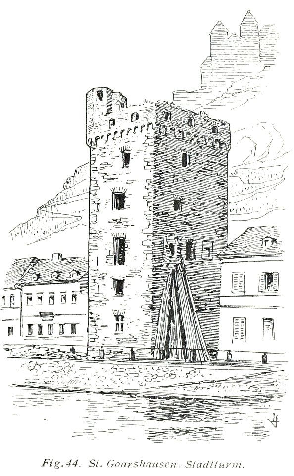Luthmer V - 44 - St Goarshausen Stadtturm