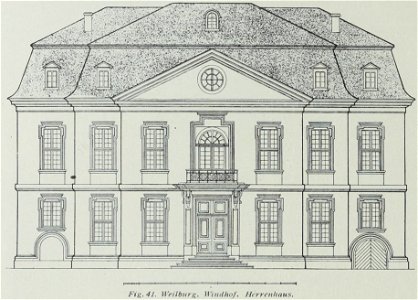 Luthmer VI-041-Weilburg Windhof Herrenhaus