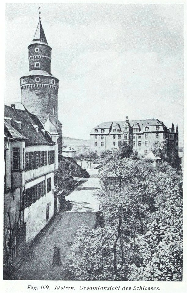 Luthmer V - 169 - Idstein Gesamtansicht des Schloss