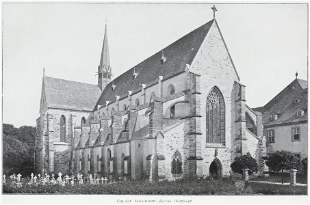 Luthmer IV-124-Marienstatt Kirche Westfront
