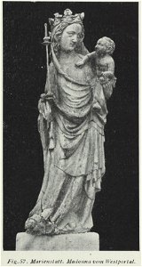 Luthmer VI-057-Marienstatt Madonna vom Westportal