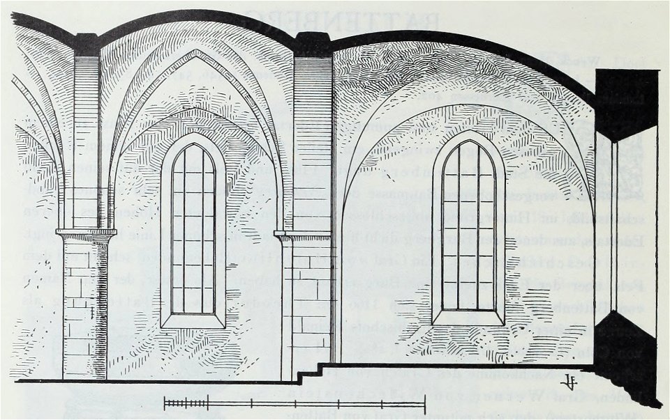 Luthmer IV-015a-Battenberg Pfarrkirche Längsschnitt