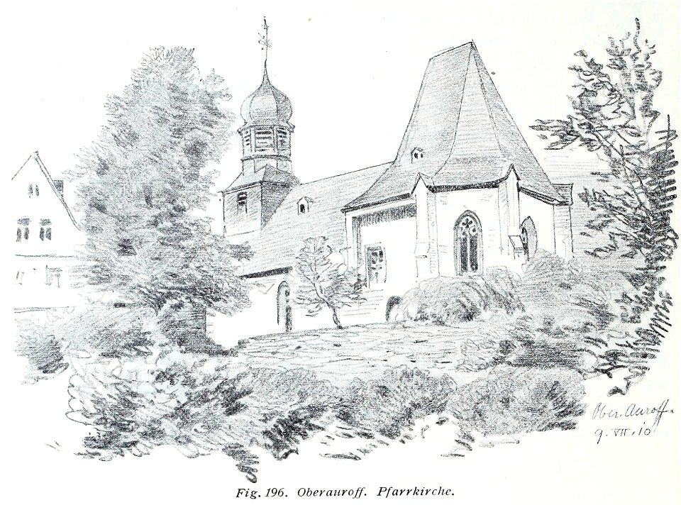 Luthmer V - 196 - Oberauroff Pfarrkirche