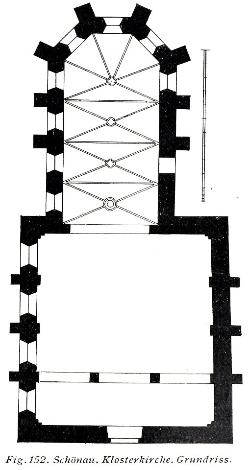 Luthmer V - 152 - Schönau Klosterkirche Grundriss