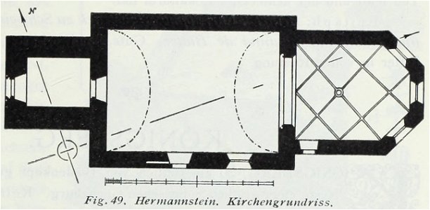 Luthmer IV-049-Hermannstein Kirchengrundriss