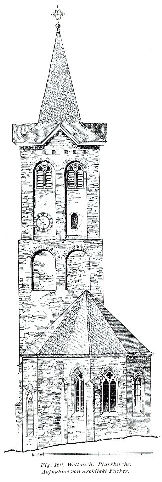 Luthmer V - 160 - Wellmich Pfarrkirche Aufnahme von Architekt Fucker