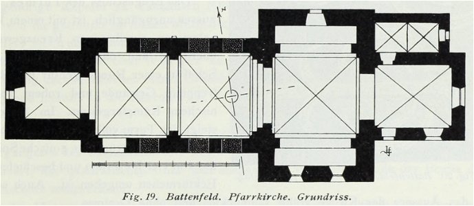 Luthmer IV-019-Battenfeld Pfarrkirche Grundriss