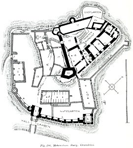 Luthmer V - 190 - Hohenstein Burg Grundriss