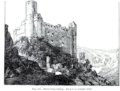 Luthmer V - 122 - Burg Deuernburg Nach C. G. Schulz 1820