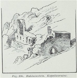 Luthmer VI-106-Balduinstein Kapellenruine