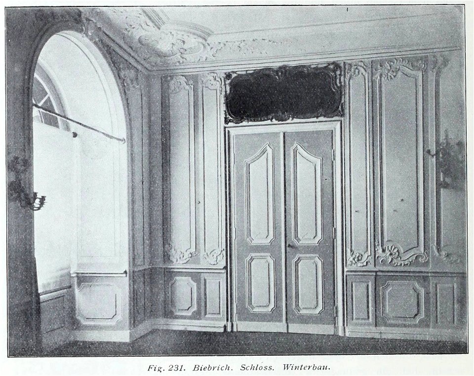 Luthmer V - 231 - Biebrich Schloss Winterbau
