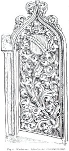 Luthmer V - 06 - Montabaur Pfarrkirche Chorstuhlwange