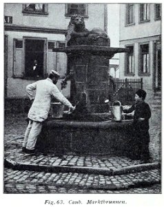 Luthmer V - 63 - Kaub Marktbrunnen