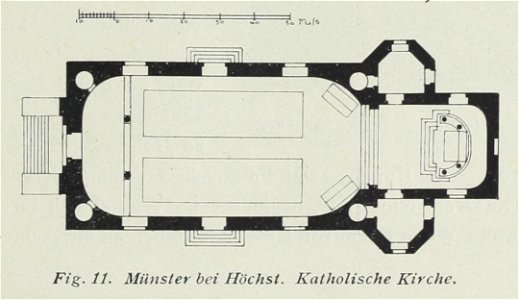 Luthmer VI-011b-Münster bei Höchst katholische Kirche