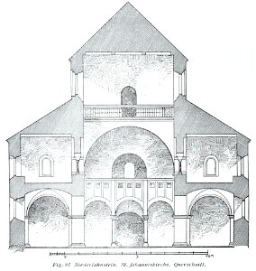 Luthmer V - 81 - Niederlahnstein St Johanneskiche Querschnitt