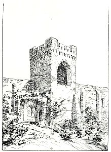 Luthmer V - 252a - Sonnenberg Ruine Mauertürme
