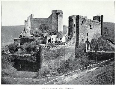 Luthmer V - 189 - Hohenstein Ruine Südansicht