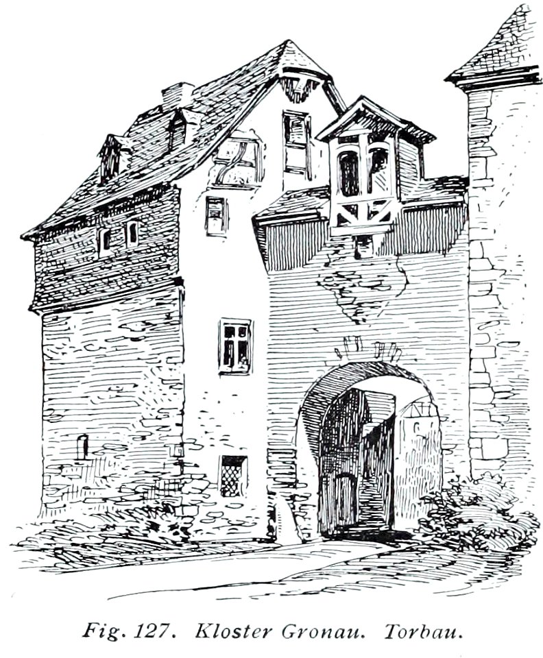Luthmer V - 127 - Kloster Gronau Torbau