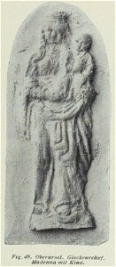 Luthmer VI-049-Oberursel Glockenrelief Madonna mit Kind