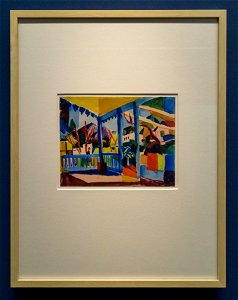LWL Museum für Kunst und Kultur-Macke-Terasse des Landhauses in St. Germain DSC5735