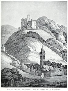 Luthmer V - 120 - Thurnburg und Wellmich Nach Aquatintablatt des 18. Jahrhundert