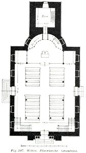 Luthmer V - 207 - Wehen Pfarrkirche Grundriss