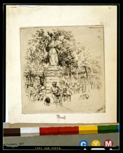 Luxembourg gardens) - Jo. Pennell LCCN2003663027