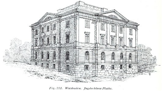 Luthmer V - 221 - Wiesbaden Jagtschloss Platte