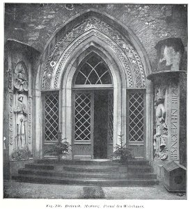 Luthmer V - 236 - Biebrich Mosburg Portal des Wohnbaues