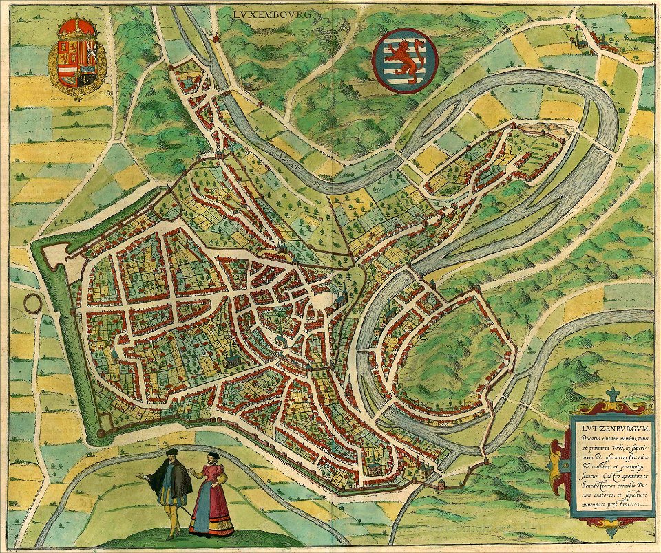 Lutzenburg 1581 Sanderus