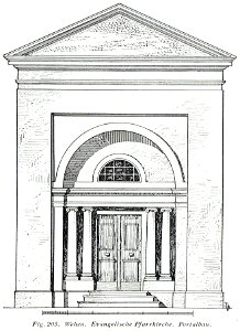 Luthmer V - 205 - Wehen evangelische Pfarrkirche Portalbau