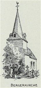 Luthmer VI-162e-Turmstudien 4 Türme mit schlanker Spitze belebt durch Gaupen-Bergerkirche