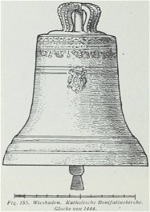 Luthmer VI-155-Wiesbaden katholische Bonifatiuskirche Glocke von 1444