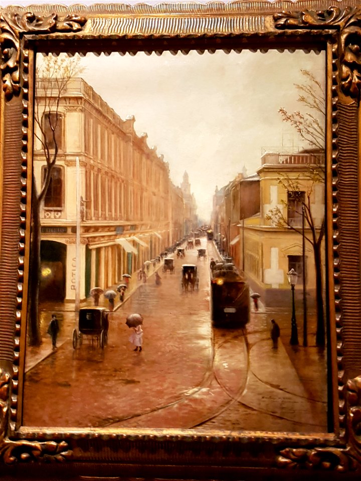 Lynch, Enrique - Calle Ahumada en 1902 MNBA fRF02