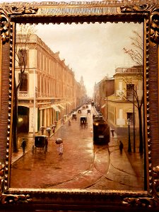 Lynch, Enrique - Calle Ahumada en 1902 MNBA fRF02