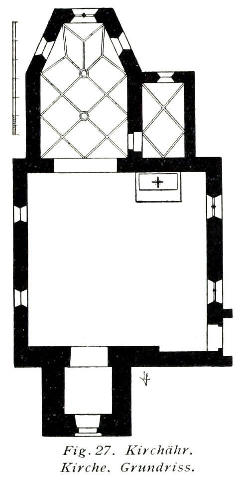 Luthmer V - 27 - Kirchähr Kirche Grundriss