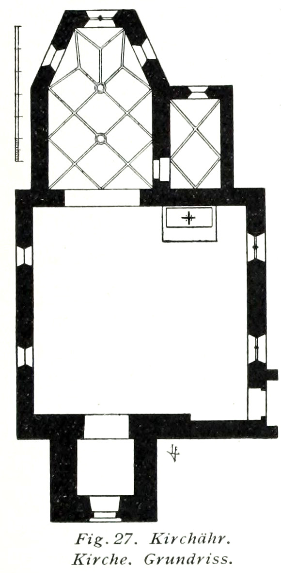 Luthmer V - 27 - Kirchähr Kirche Grundriss
