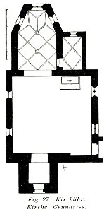 Luthmer V - 27 - Kirchähr Kirche Grundriss