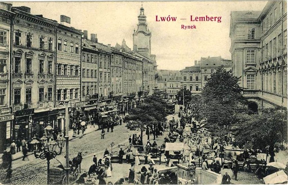 Lwów - Lemberg. Rynek