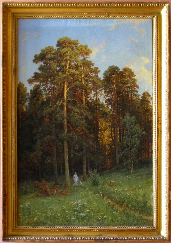 Lwowska Galeria Sztuki - Ivan Shyshkin - The Edge of a Pine Forest